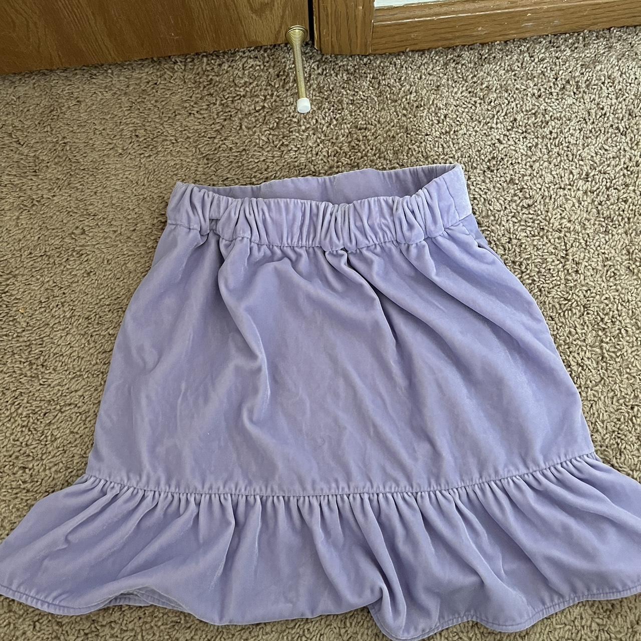 J.Crew Women's Purple Skirt (2)