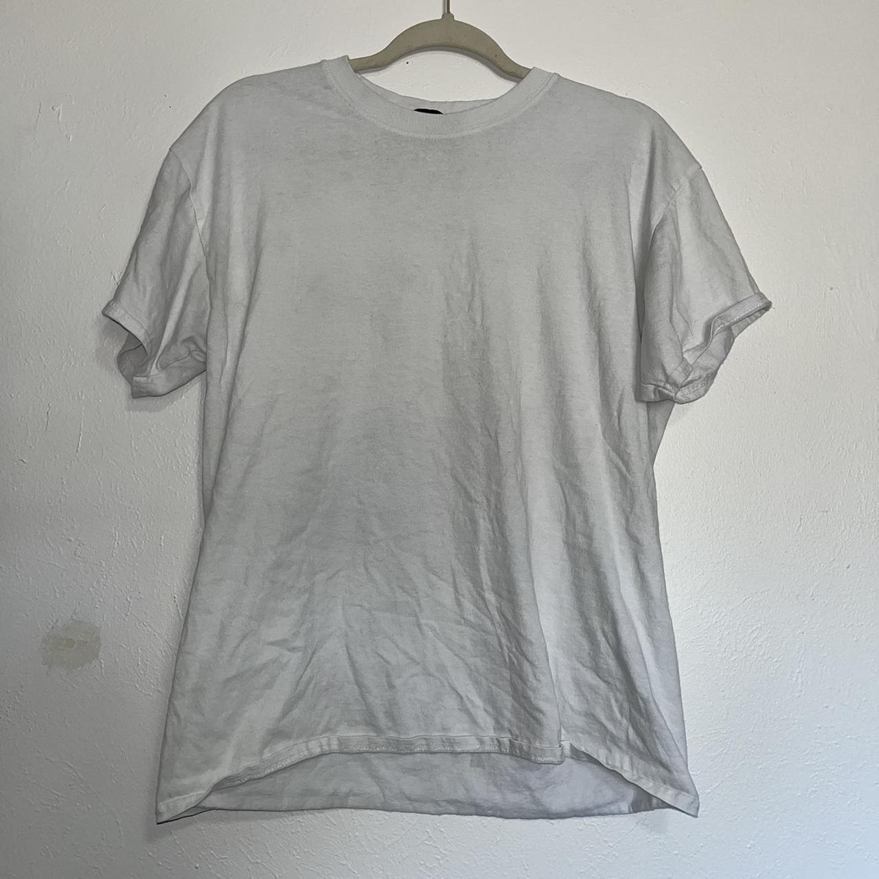 Boohoo Men's White T-shirt | Depop