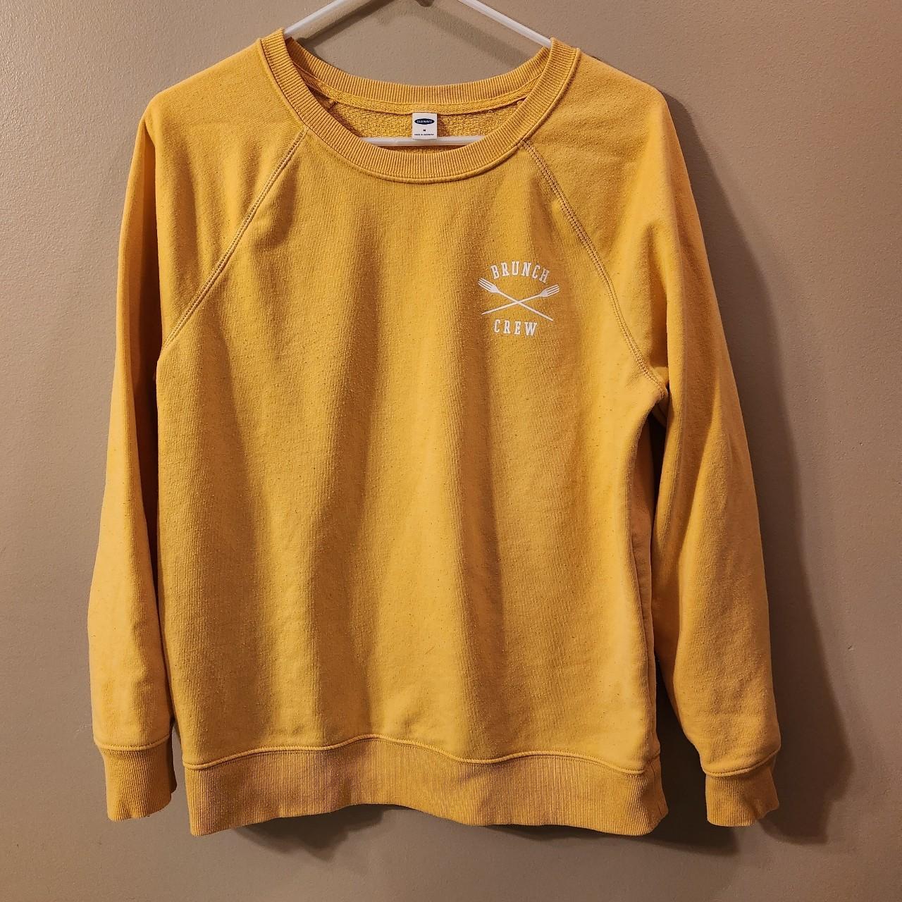 Old navy 2024 yellow sweatshirt