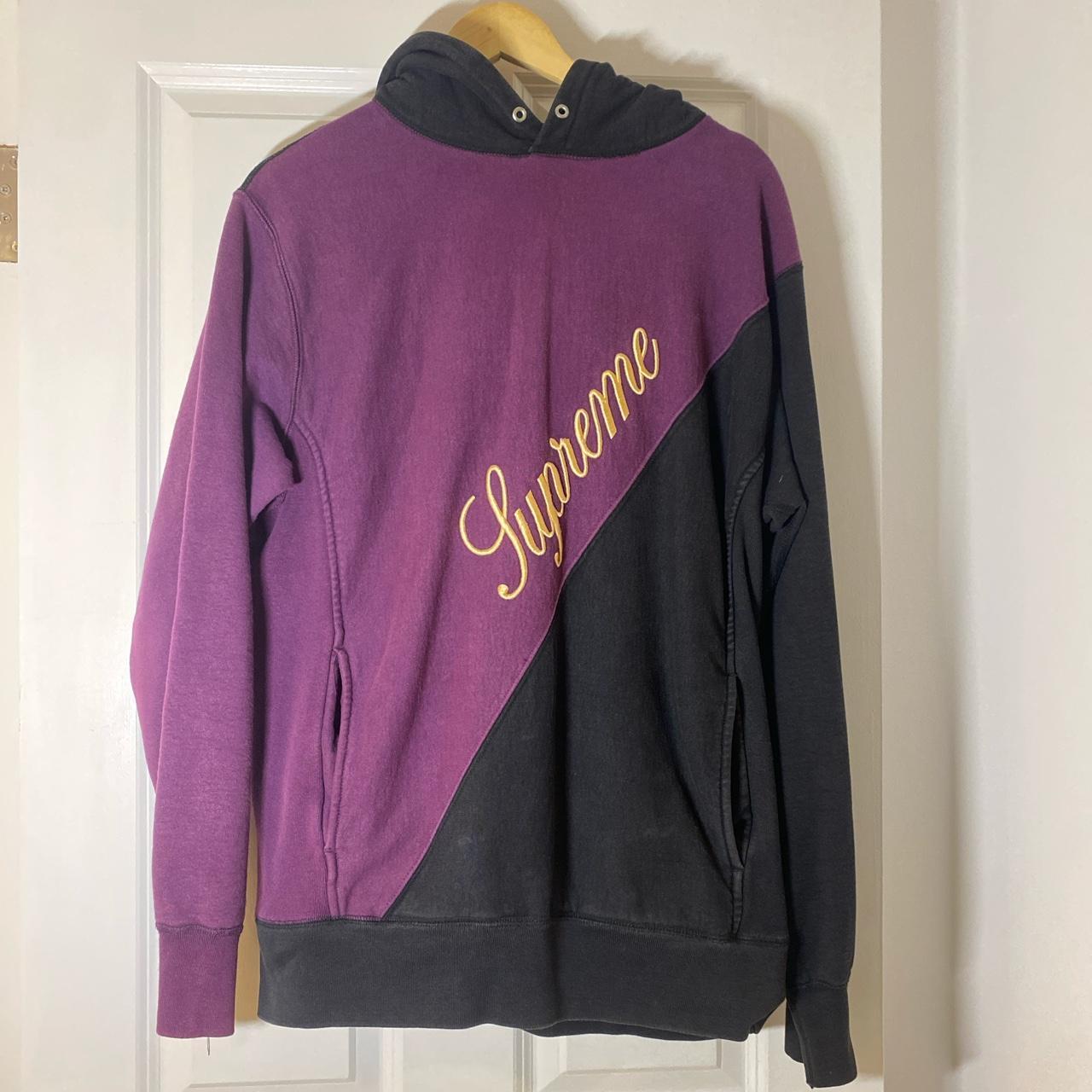 BLACK PURPLE AND GOLD SUPREME COLOUR BLOCK