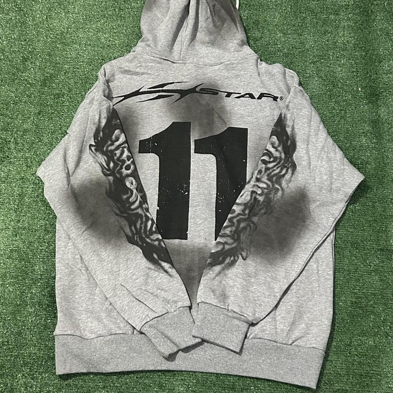 Men's Jacket - Grey - M – Hellstar jacket hellsta… - image 2