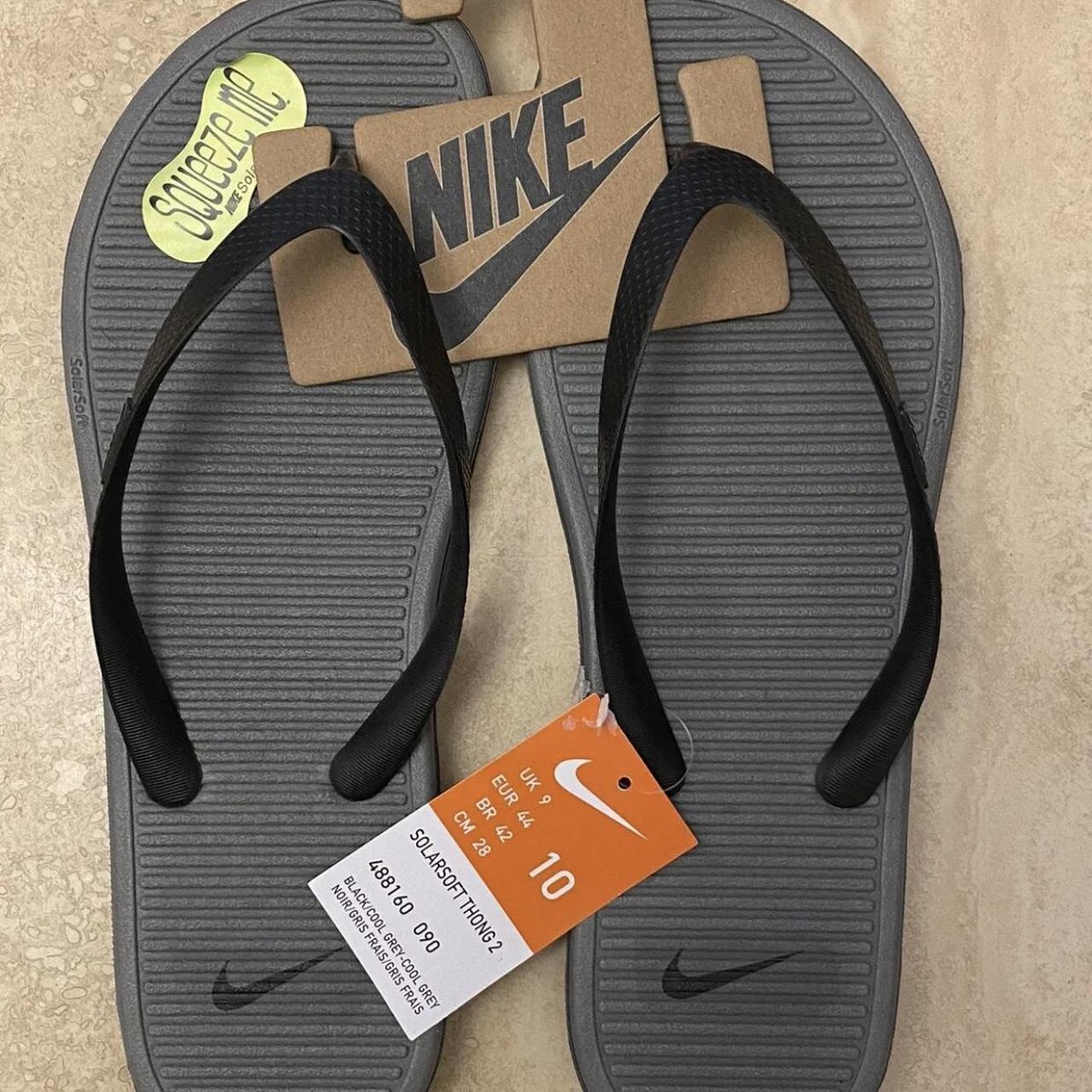 Nike Solarsoft Thong 2 Mens Flip Flops Shoes Uk 9 Depop 2494