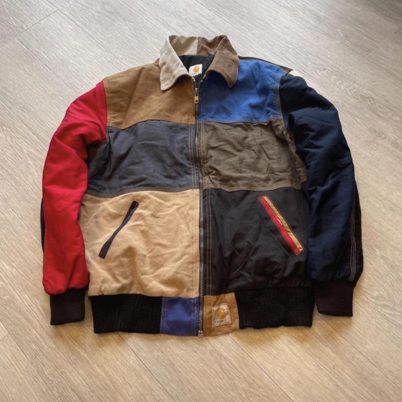 Carhartt Reworked canvas Jacket This is a reworked - Depop