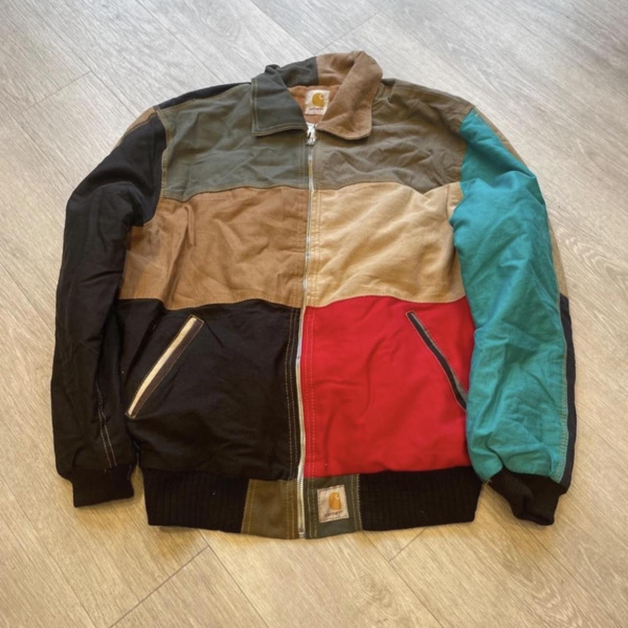 Carhartt Reworked canvas Jacket This is a reworked - Depop