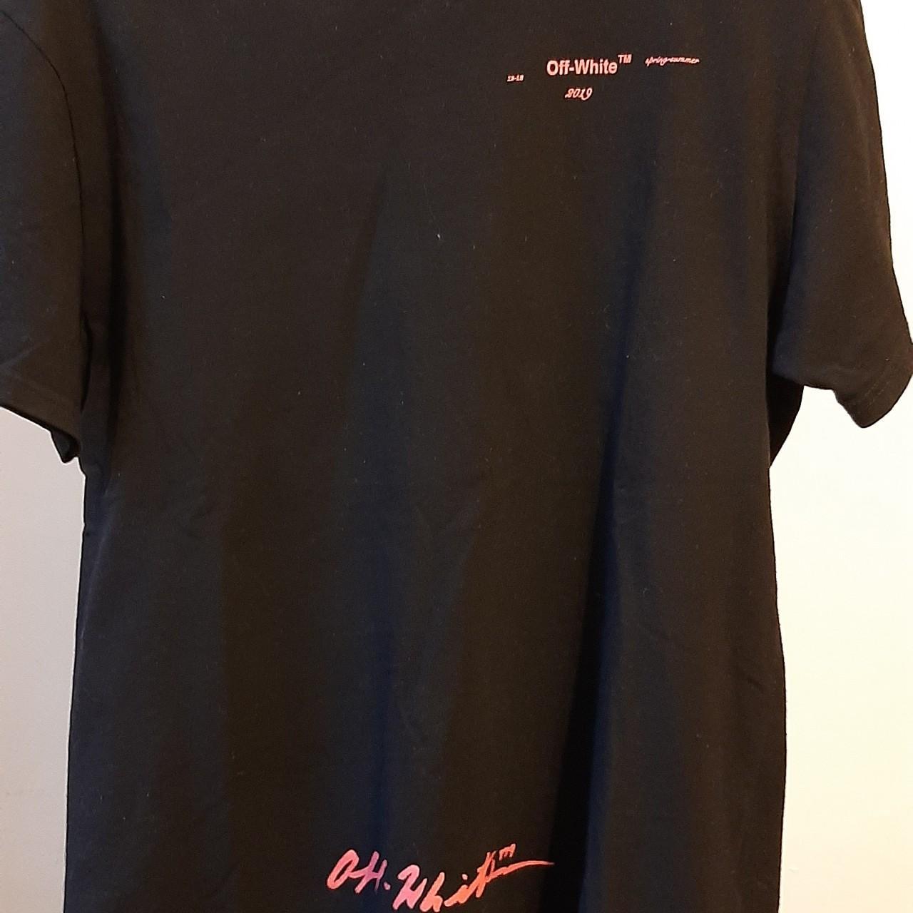 T shirt off white hot sale 2018