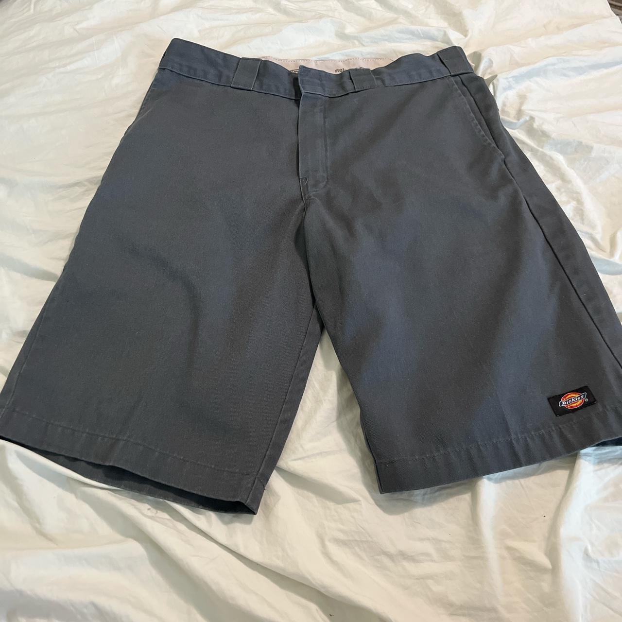 Dickies Men's Grey Shorts Depop