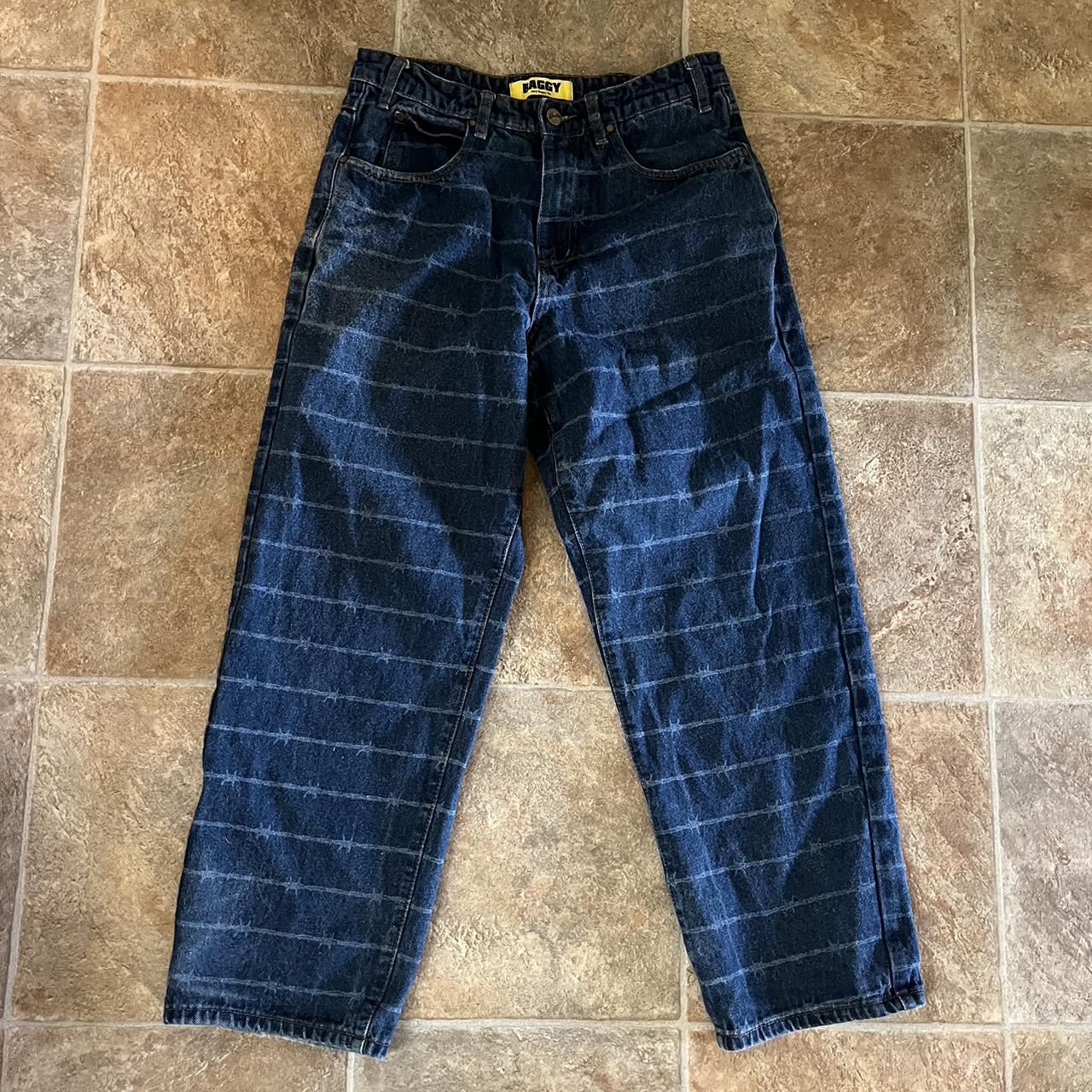 Butter goods barbed wire jeans good... Depop