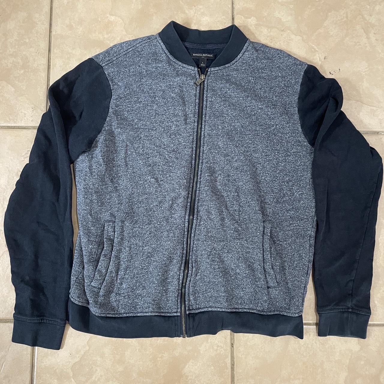 Banana Republic zip up jacket men’s size large Depop