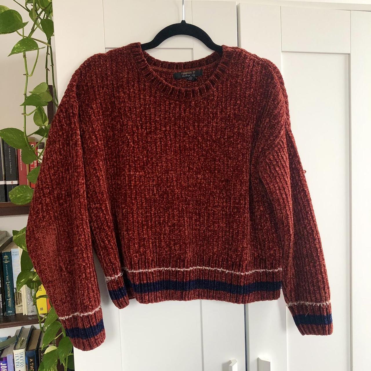 cozy chenille sweater super comfy and soft burnt. Depop