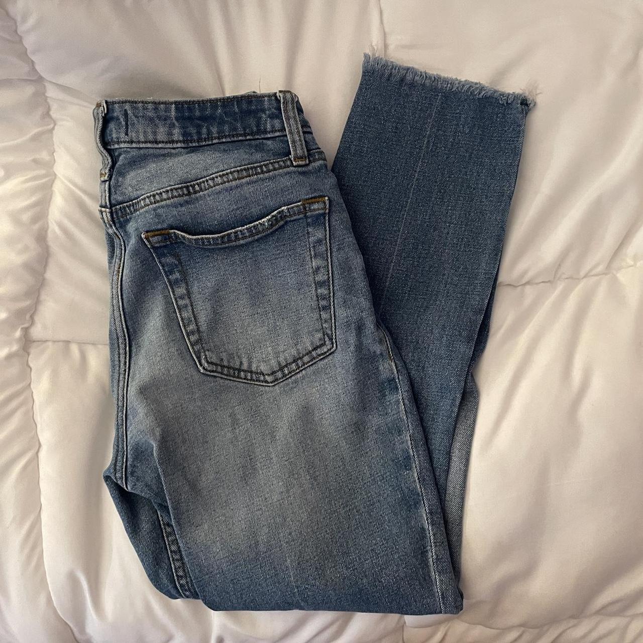 Abercrombie & Fitch Simone High Rise Slim Jeans Size... - Depop