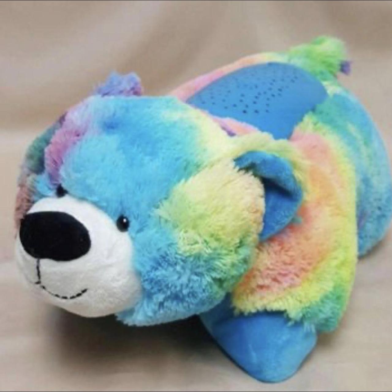 rainbow bear pillow pet