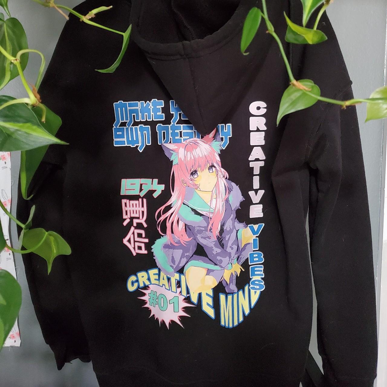 Anime Girl & Star Print Outfit, Hoodie & Sweatpants Set, Casual Hooded Long  Sleeve Top, Kid's Clothes For Spring Fall Winter - Temu