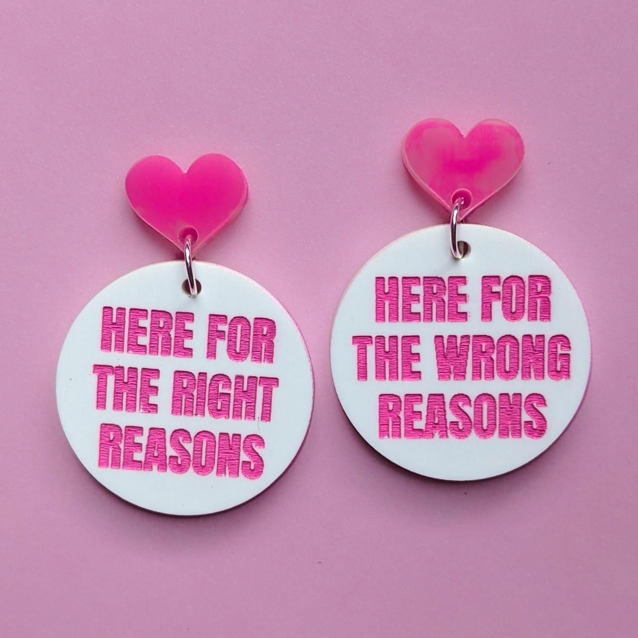 Women's White and Pink Jewellery Depop