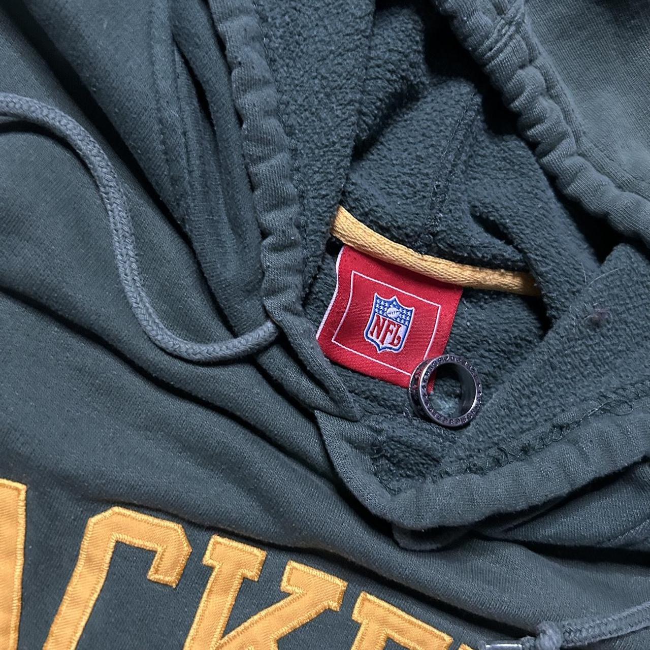 Vintage Y2K 2003 Green Bay Packers Playoffs Hoodie - Depop