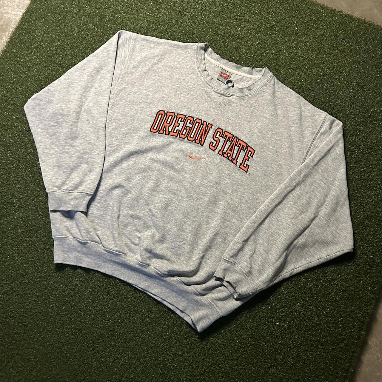 Vintage Oregon State Nike Center Swoosh Crewneck!! - Depop