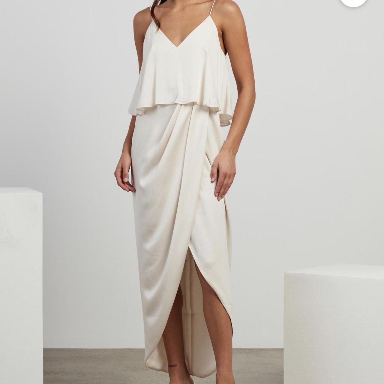 Shona Joy bridesmaids dresses Luxe Draped Cocktail... Depop