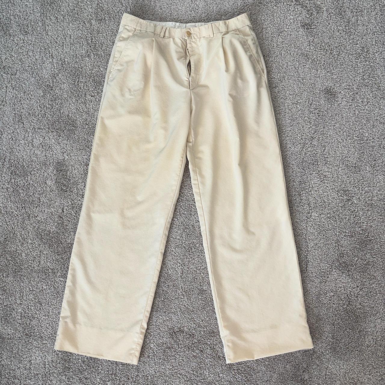 Gianni Versace】Wide Wool Trousers 💥ICONIC! '90 GIANNI