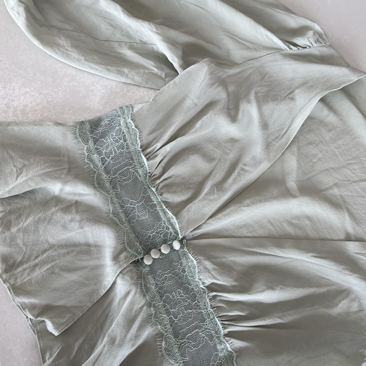 Sleeping With Jacques Orisis Blouse 100 silk crepe... Depop