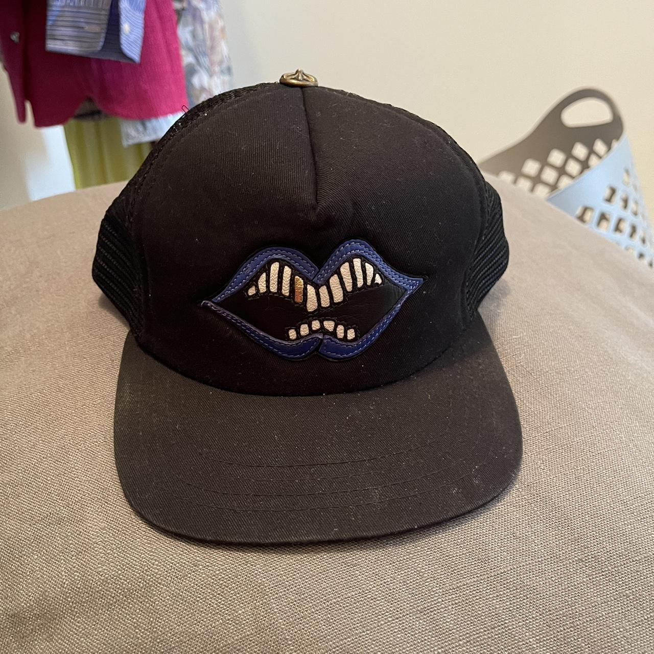 【CHROME HEARTS】Mattyboy Chomper Denim Cap New Auth CHROME HEARTS x matty boy CH Chomper logo hollywood