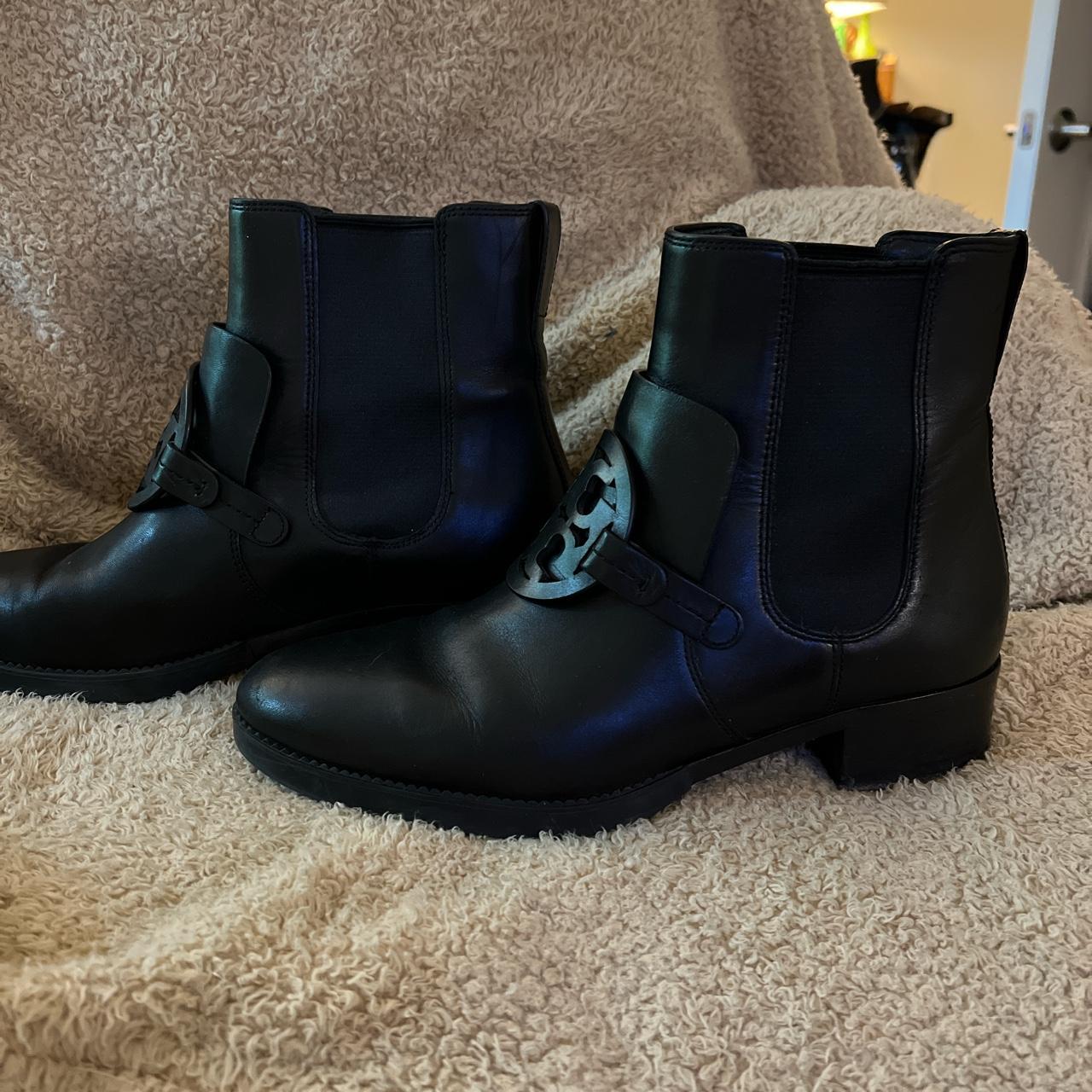 tory burch leopard ankle boots