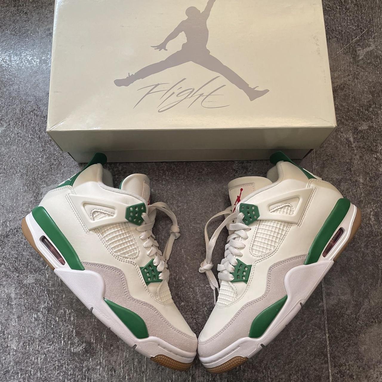 Jordan 4 SB ‘Pine Green’ SIZES AVAILABLE: UK 7 UK... - Depop