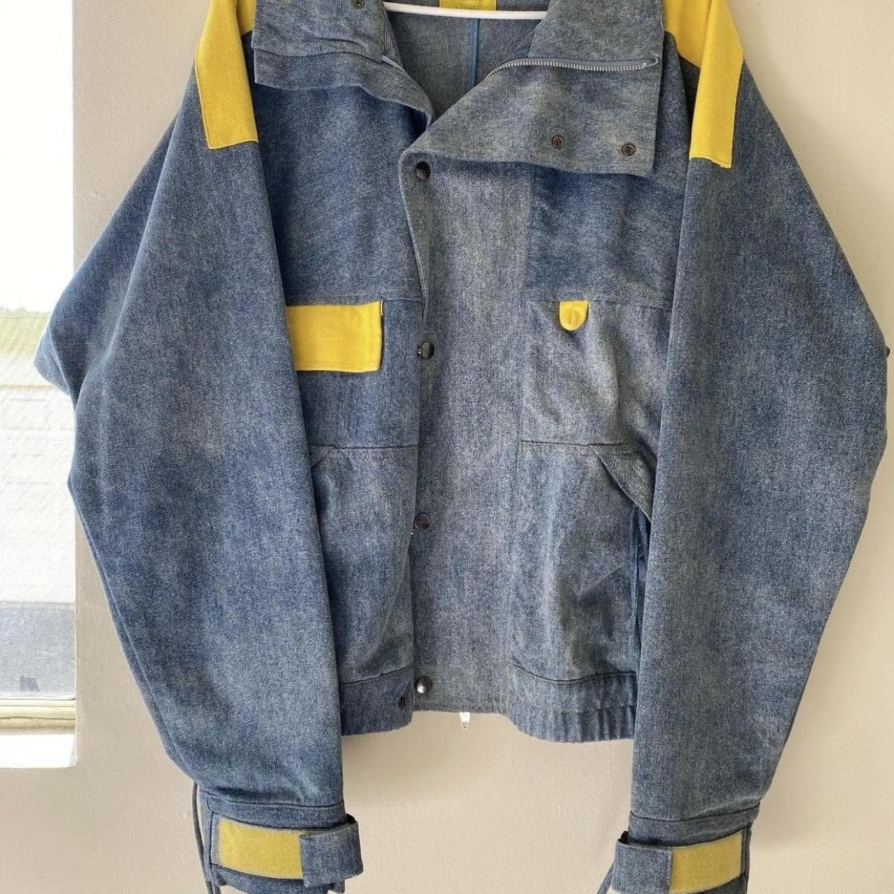 C2H4 LA 17SS 90S Vintage Jacket Indigo X small