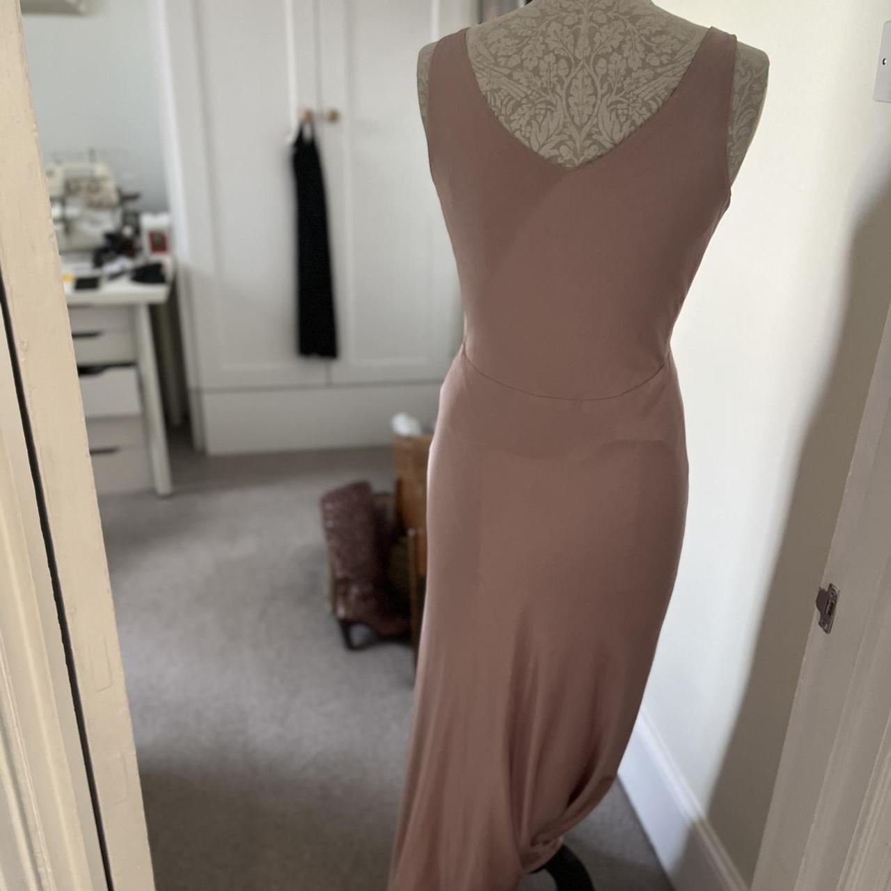 Ghost Women's Pink Dress | Depop