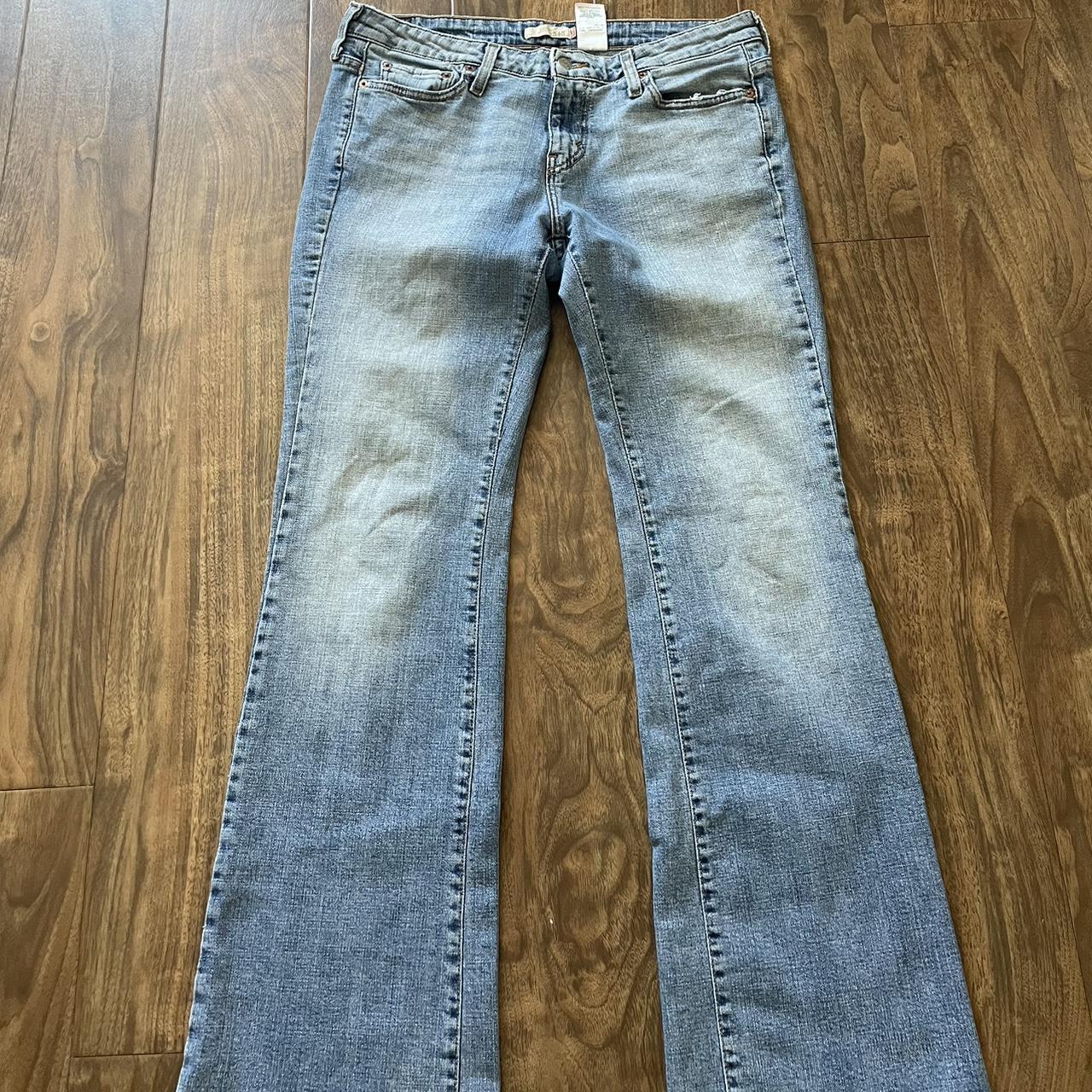 Vintage bell bottoms a tear next to the back pocket... - Depop