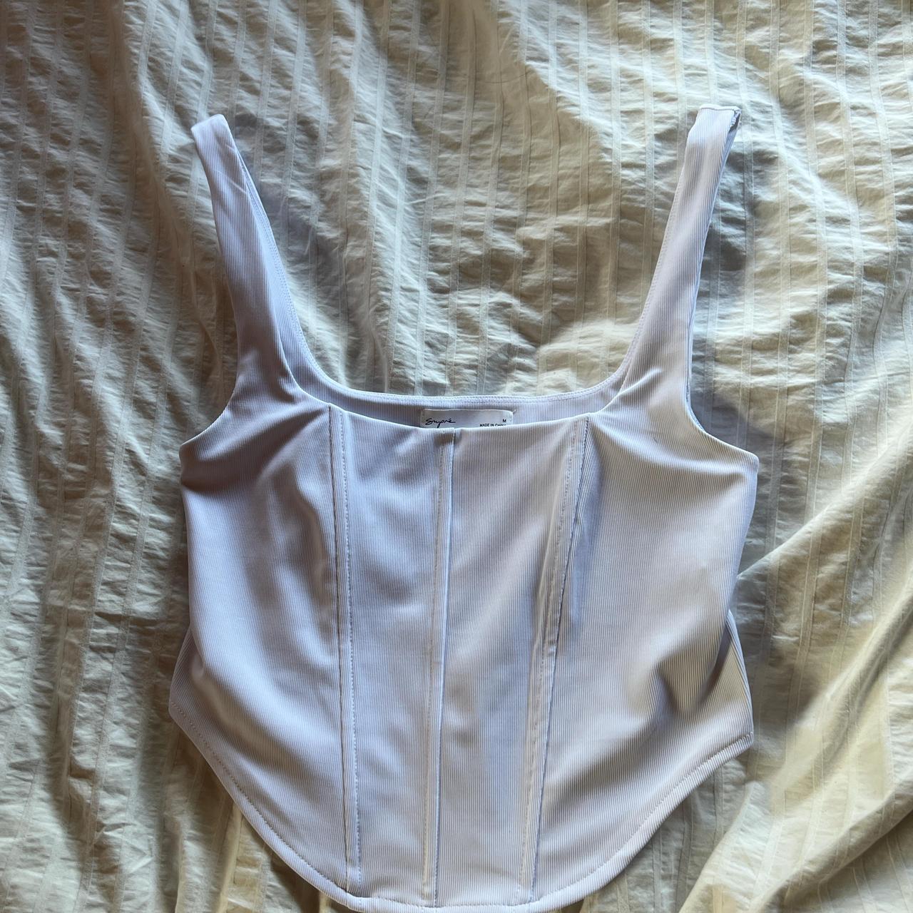 supre white corset