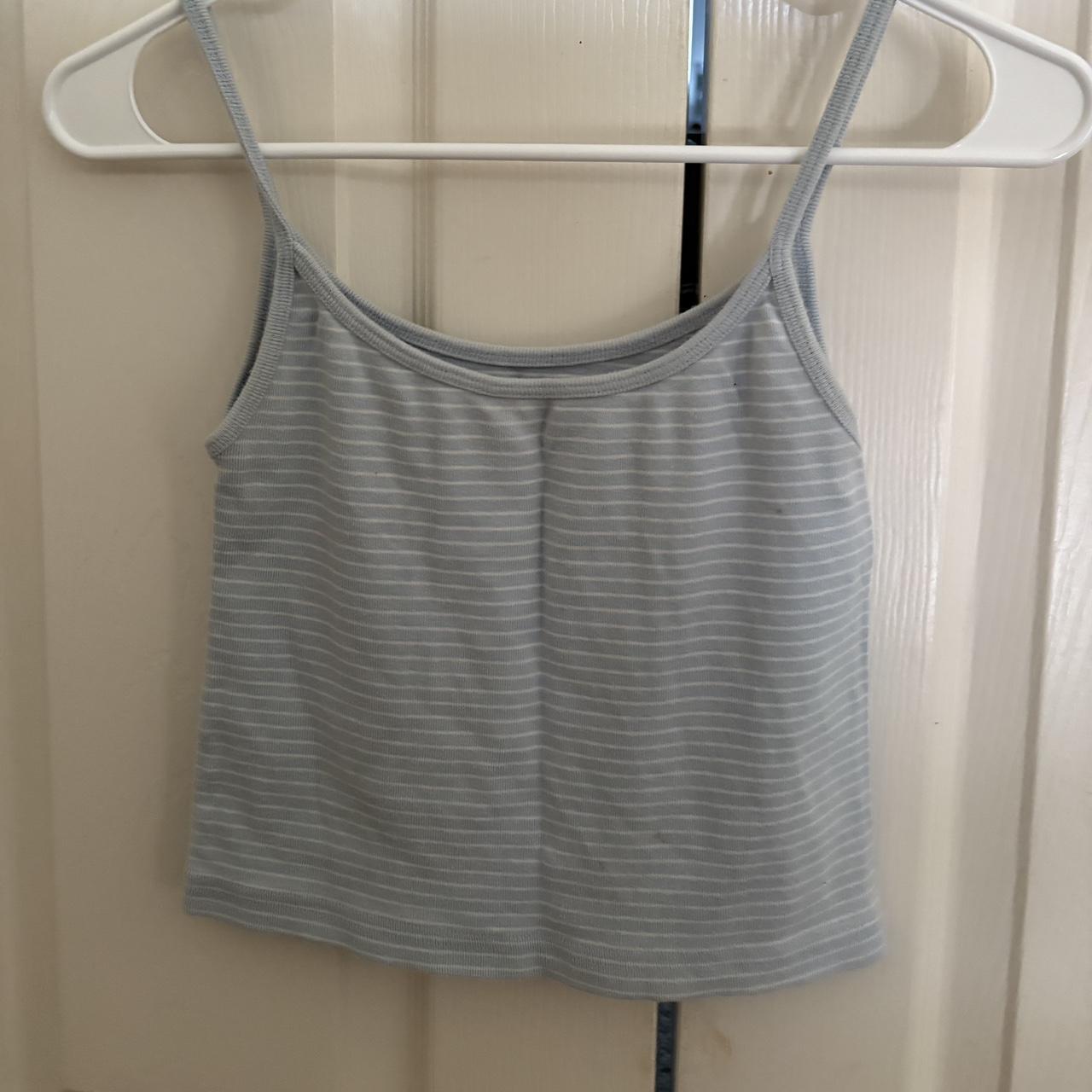 Brandy Melville Women's Tank top Blue One size – Brandy