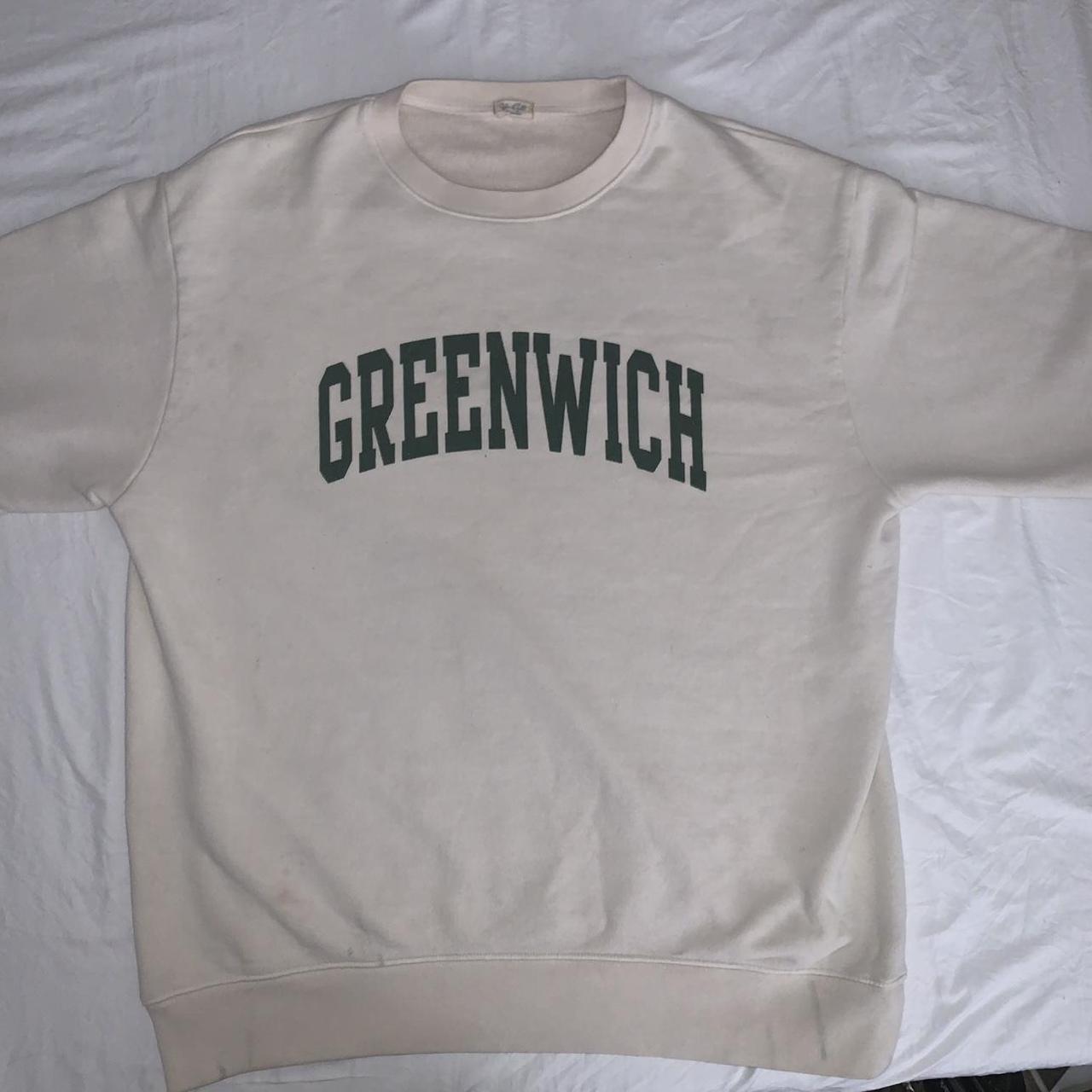 Brandy Melville Greenwich Sweatshirt... Depop