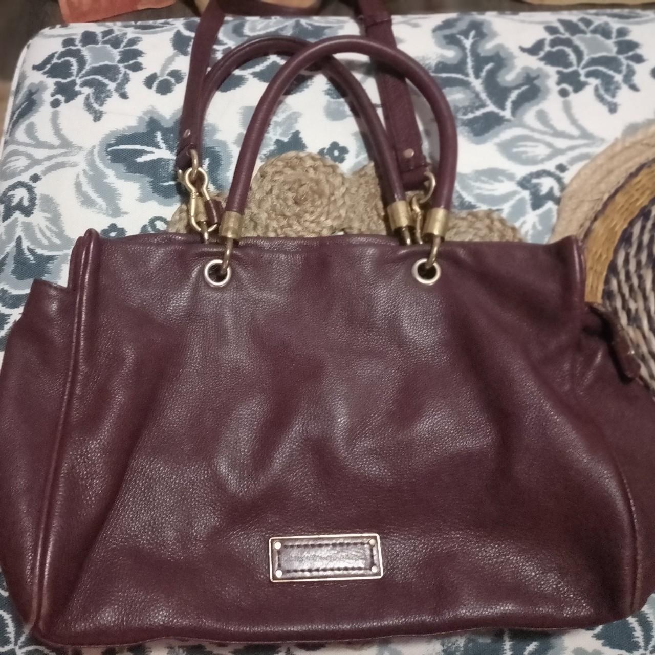 Stunning marc by Marc Jacobs purple/ burgundy ... - Depop