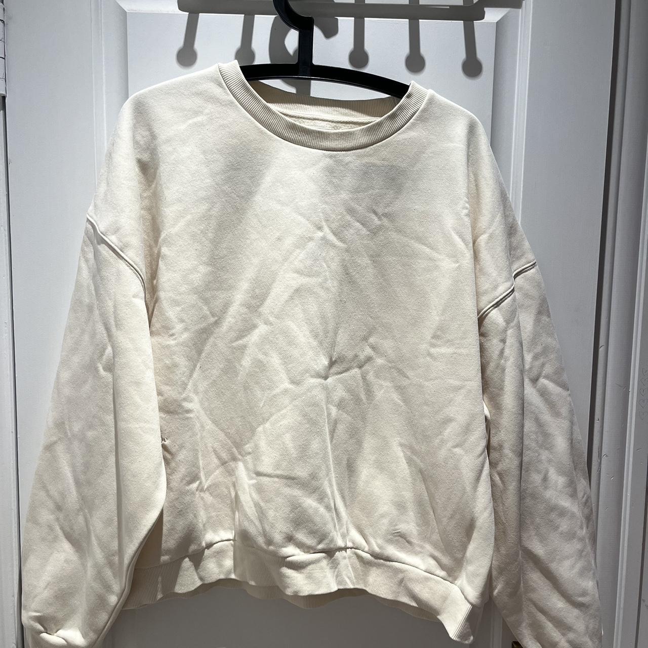 Nude Lucy jumper! Excellent condition 🤍 Would fit... - Depop