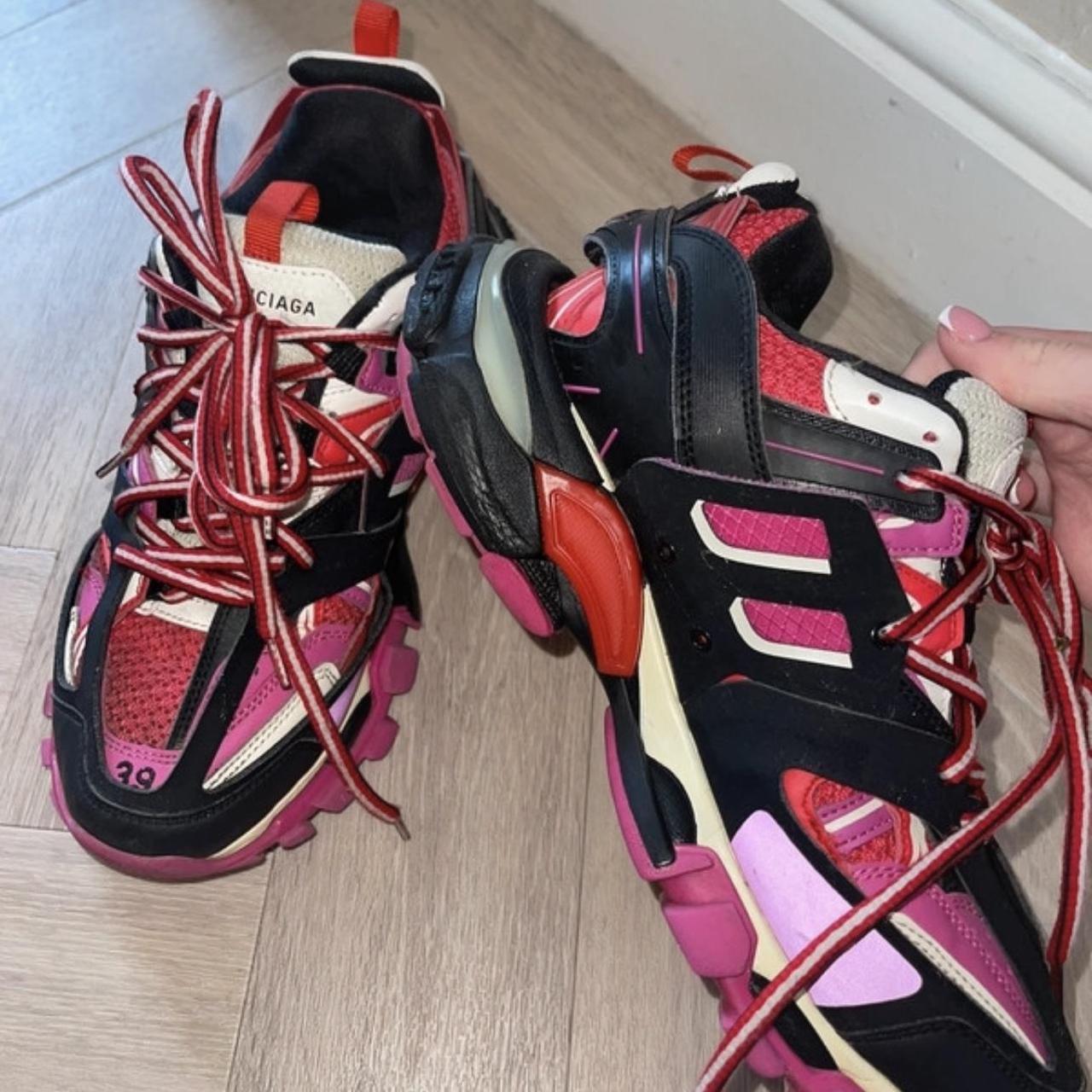 VIP【関税送料無料】希少 BALENCIAGA TRACK SNEAKERS LED Sneakers by Balenciaga - Stylish & Durable Running Shoes