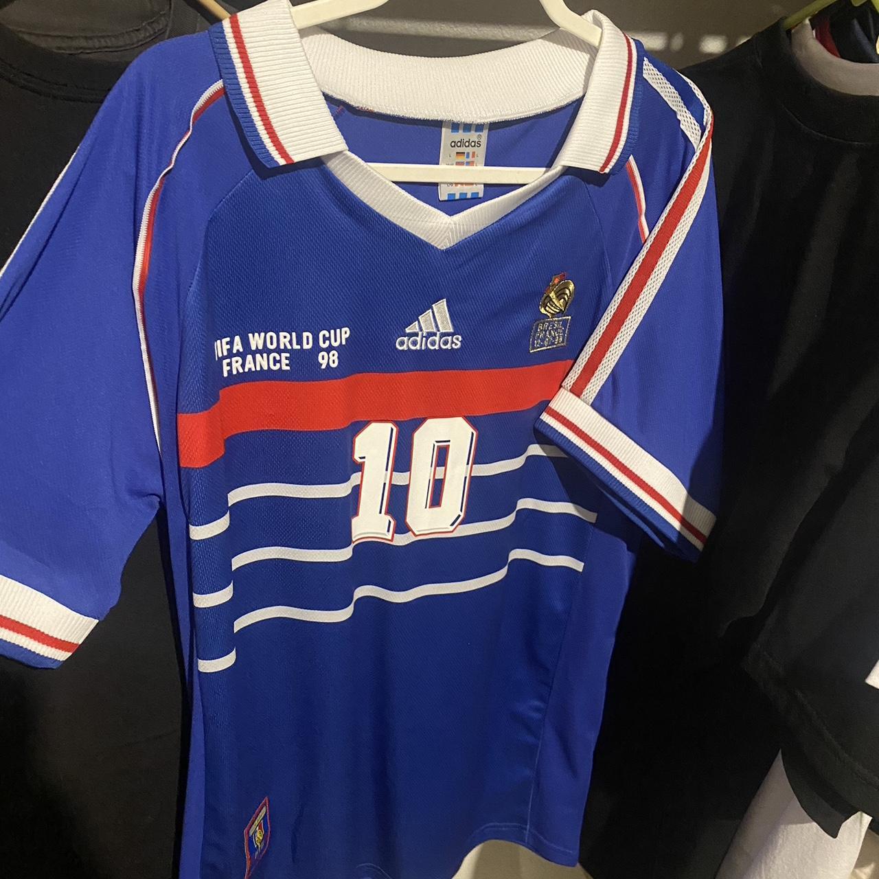 World cup final Zidane France jersey Beautiful... - Depop