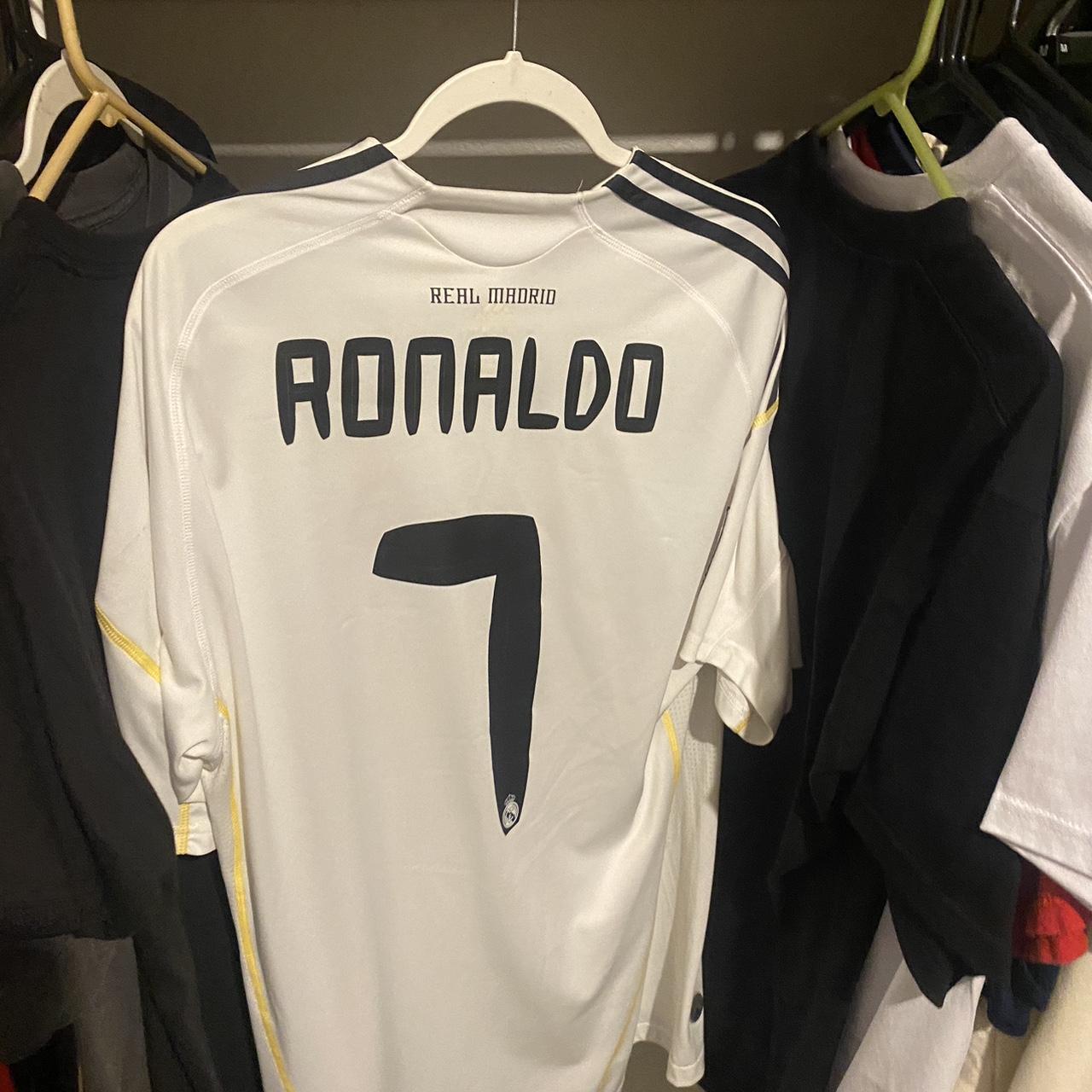 Ronaldo #7 Real Madrid Kit Worn twice Super clean... - Depop