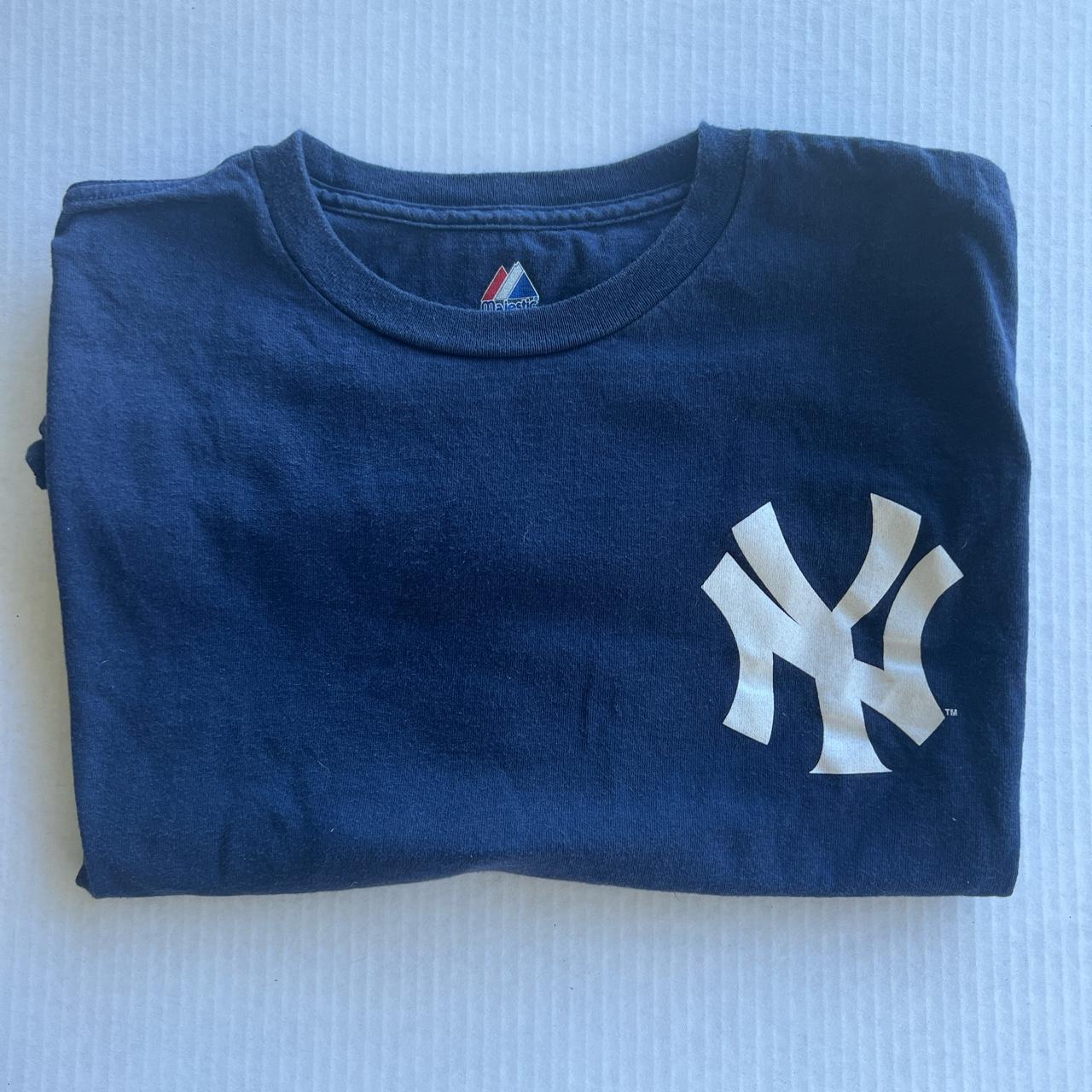 Majestic, Shirts, Derek Jeter 2 New York Yankee Jersey From Majestic Youth  Large