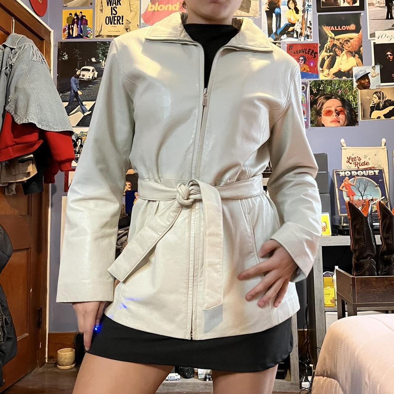 Wilson’s Leather Women's Jacket - Cream/White - M… - image 5