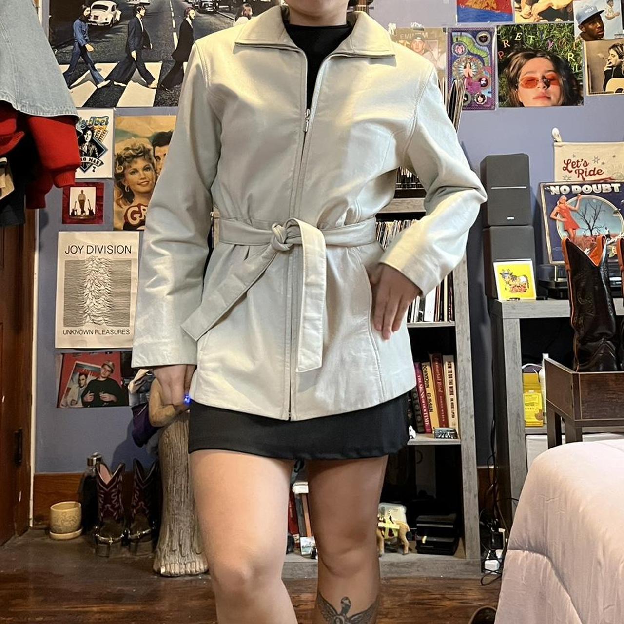 Wilson’s Leather Women's Jacket - Cream/White - M… - image 2