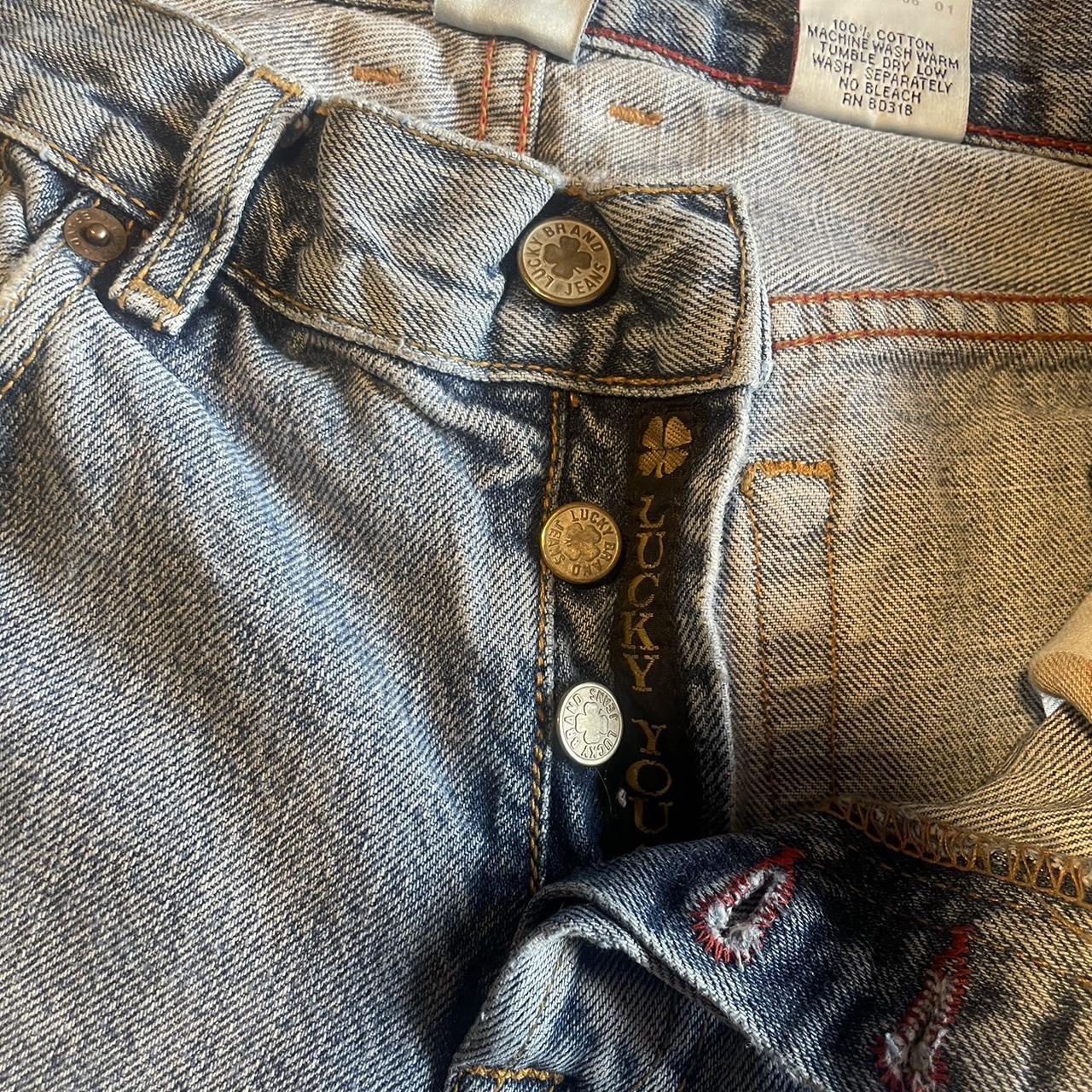 lucky jeans “Lucky you” zipper size 6 - Depop