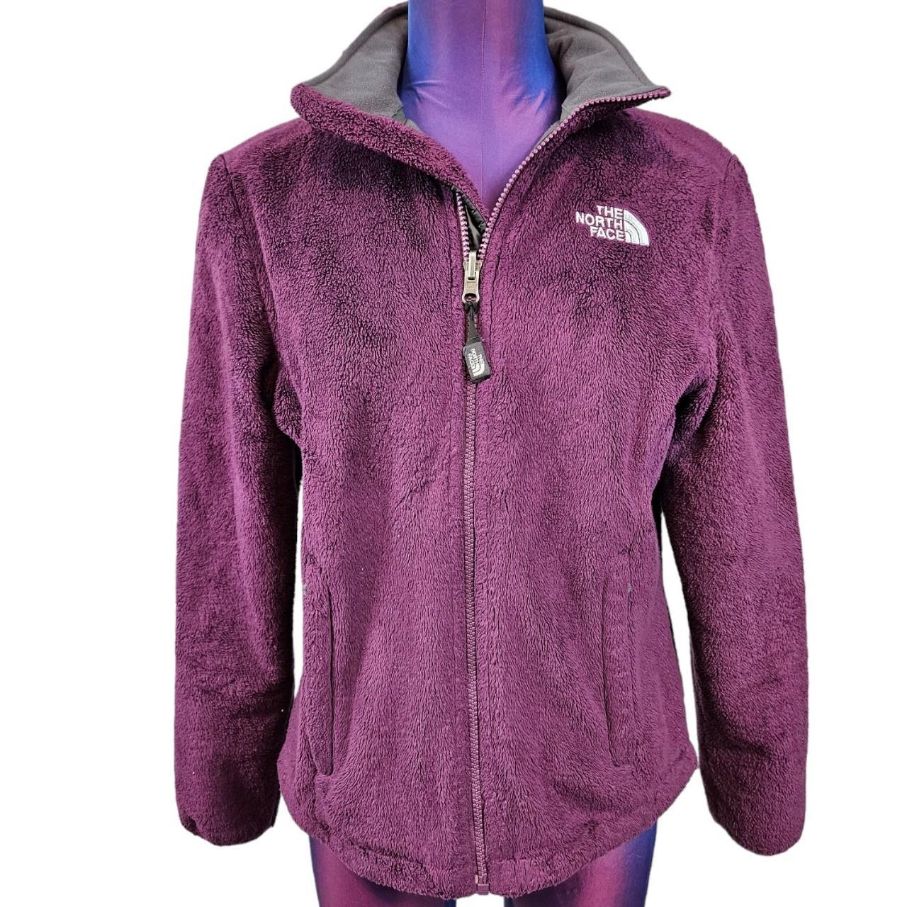 Purple osito north face on sale jacket