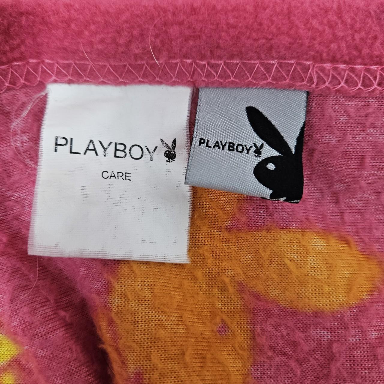 Pink playboy bunny cheap blanket