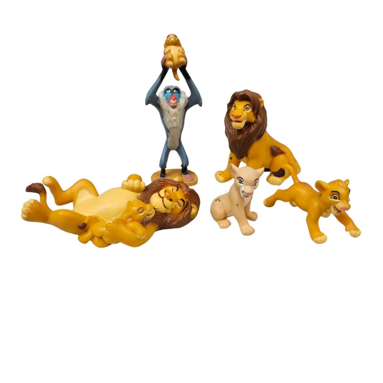 Vintage 90s Disney Lion King PVC Figurines Set of 5