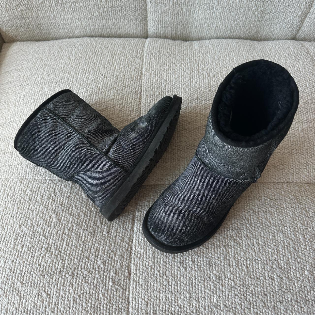 Faded 2024 black uggs