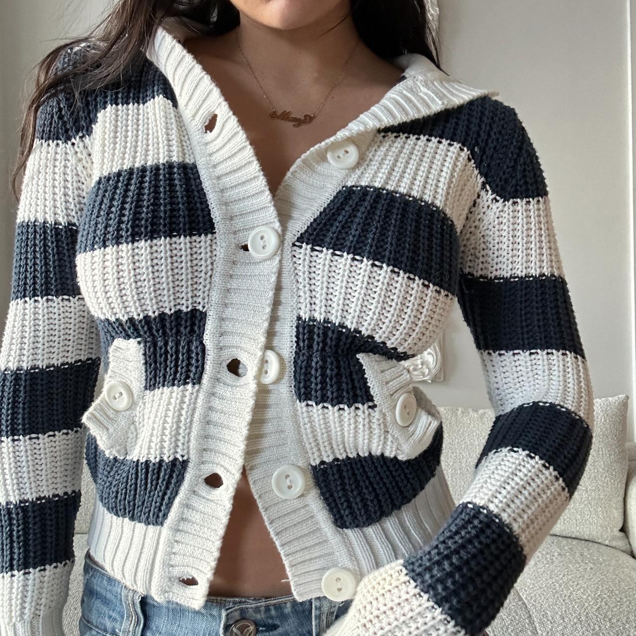 AMERI POCKET DETAIL KNIT CARDIGAN - ジャケット・アウター