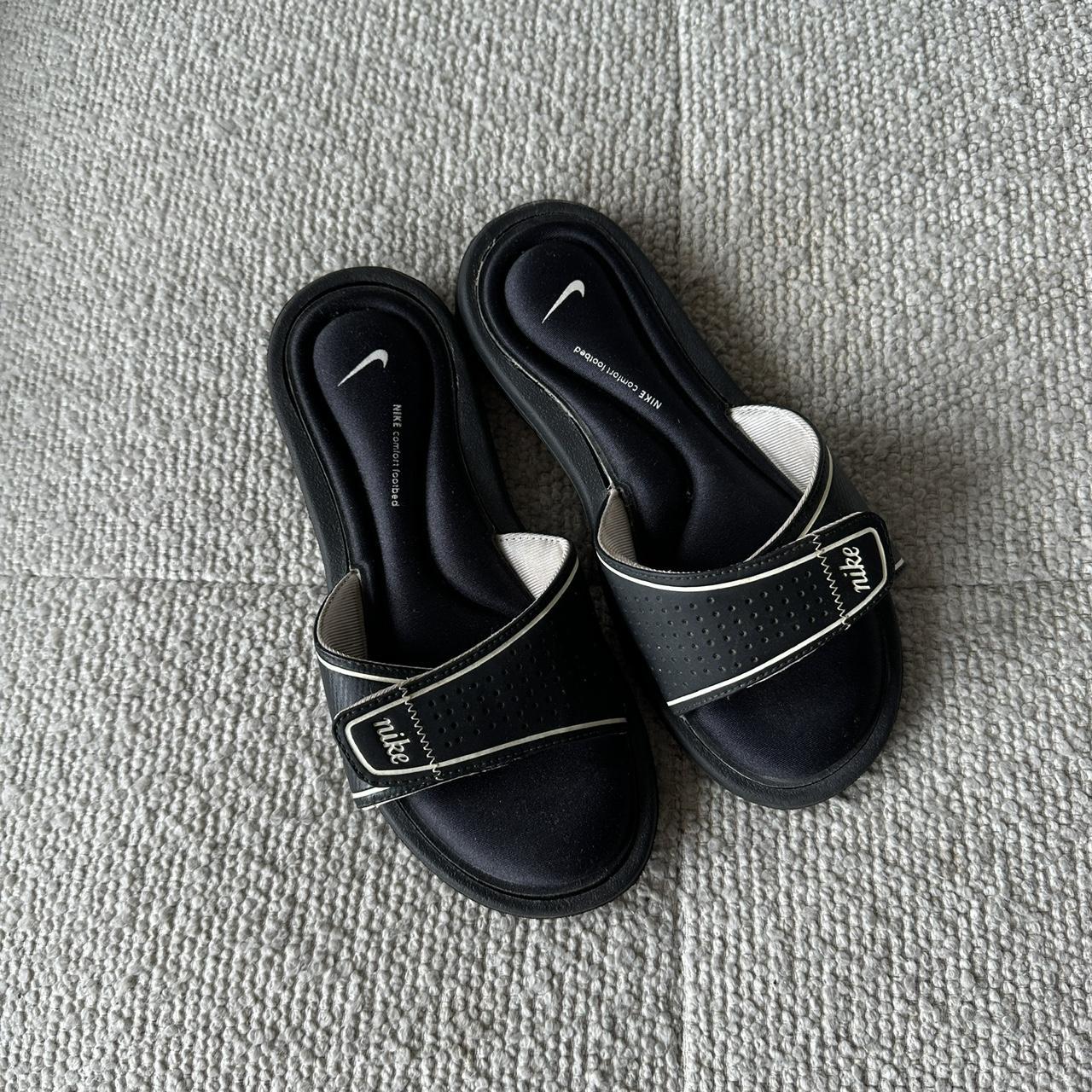 Nike womens velcro slides online