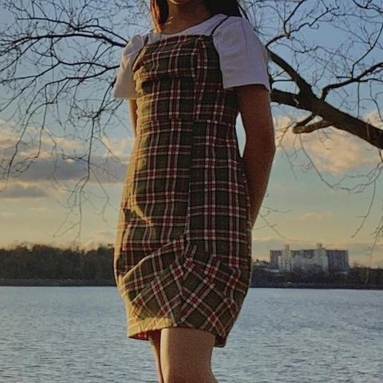 Plaid mini dress 👗, urban outfitters size: