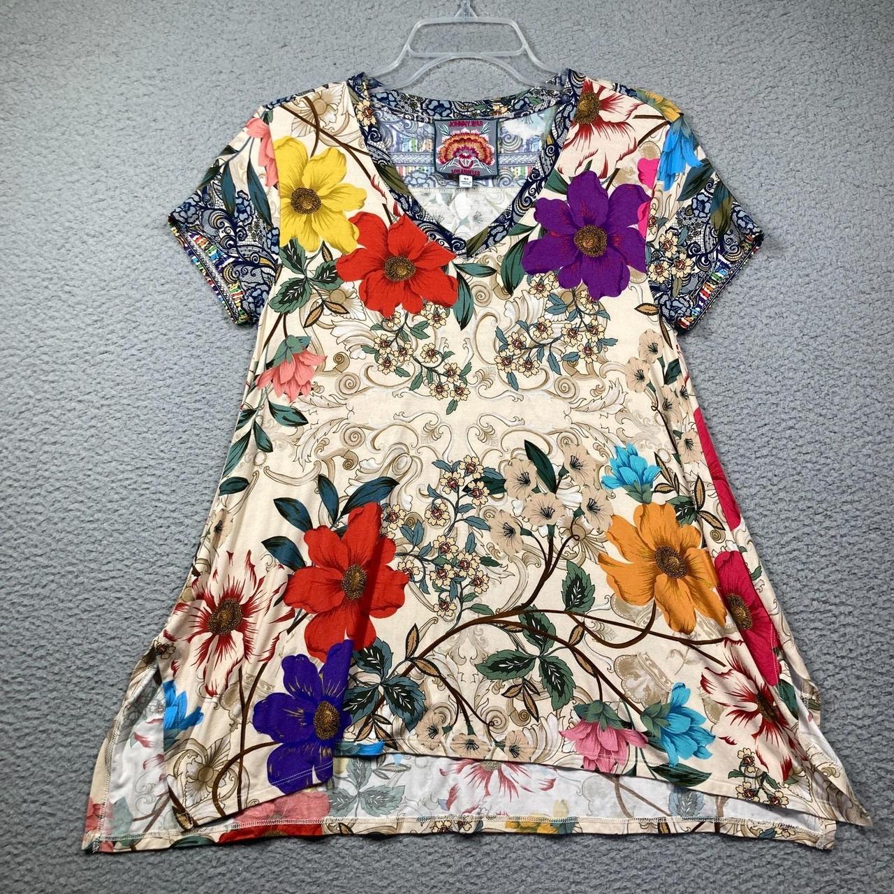 Johnny Was Women's T-shirt - Multi - XS – Johnny … - image 1