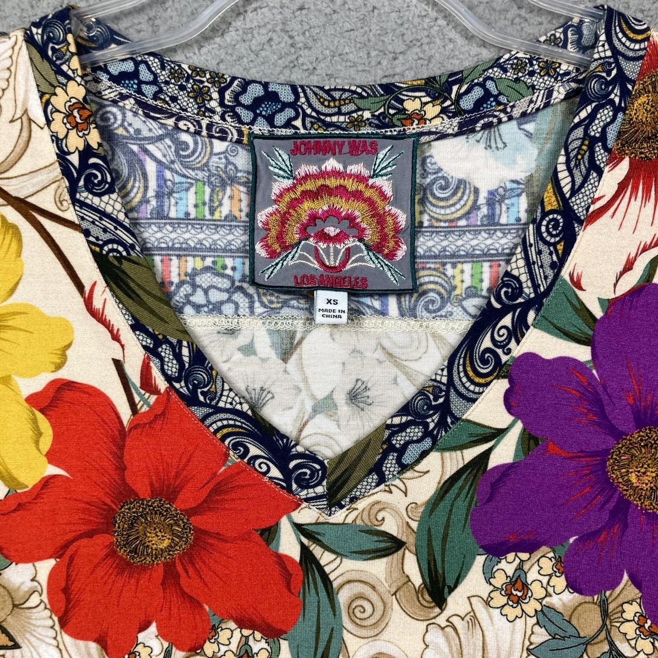 Johnny Was Women's T-shirt - Multi - XS – Johnny … - image 5