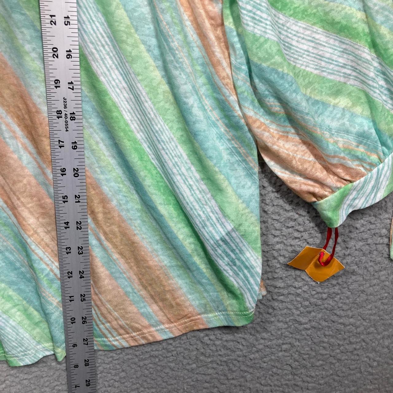 Ruby Rd. Women's Blouse - Green/Multi - 3XL – Rub… - image 2